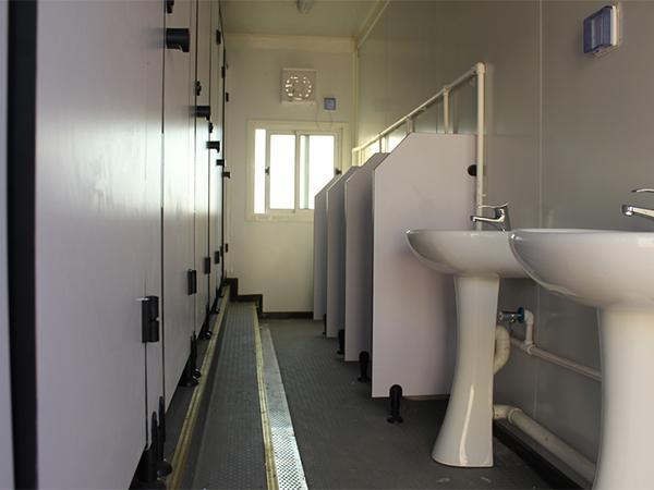 Modular toilet and bathroom